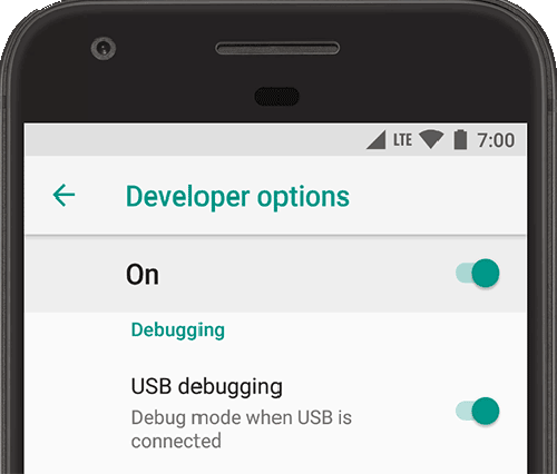 How to enable developer mode in Android? HalfofThe